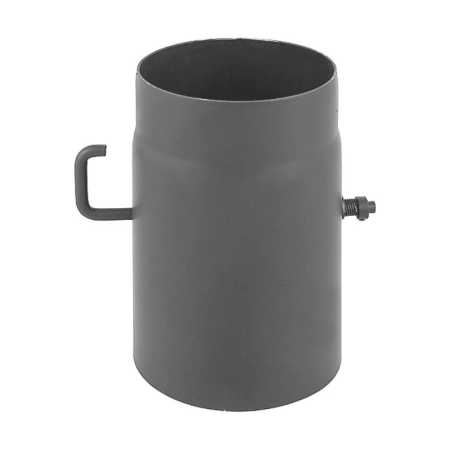 DARCO ΚΛΑΠΕΤΟ ΚΑΜΙΝΑΔΑΣ Ø120 ΜΑΥΡΟΥ ΧΑΛΥΒΑ 2MM